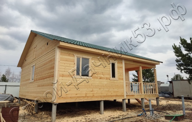 3 Брусовой дом ОД-11, 9х9м, 81М², Тульская область, Заокский район, КП «Покровское-Южное» (14)